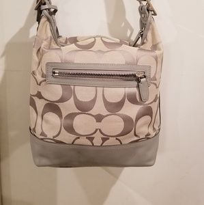 Coach signature handbag